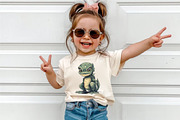 Cute cartoon Lizard. TShirt Sticker, an Animal Illustration by KENO Mascots (Thumbnail 3 of 8)