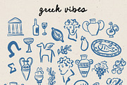 Mediterranean Vibes Clipart, an Object Illustration by Teresa Art Store (Thumbnail 7 of 8)