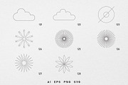 128 abstract Y2K vector shapes, an Object Graphic by Valeria Soloveva (Thumbnail 6 of 6)