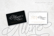 Claire Script, a Script Font by Masanis (Thumbnail 2 of 14)
