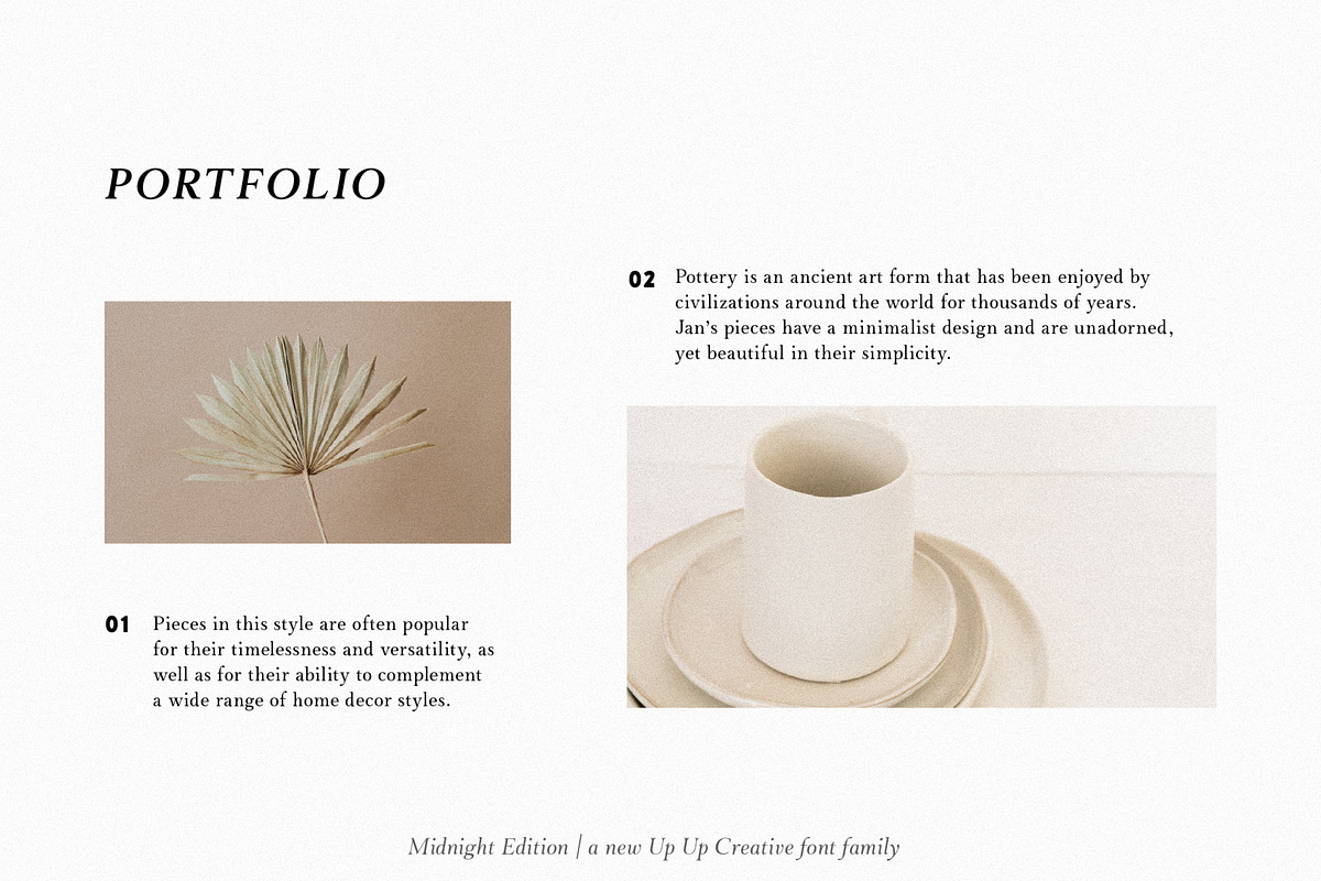 Midnight Edition Complete - 14 Fonts, a Serif Font by Up Up Creative (Photo 9 of 14)