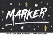 Chunky Markers - Illustrator Brushes, a Brush Add-On by The Artifex Forge (Thumbnail 2 of 6)