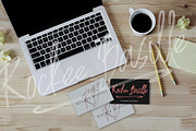 World Pressure / 4 Brush Styles, a Script Font by Haksen (Thumbnail 3 of 8)