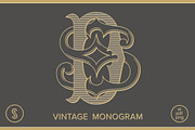 DS Monogram SD Monogram, an Illustration by Shuler Studio (Thumbnail 1 of 6)