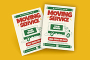Moving Service Flyer, a Flyer Template by megarez (Thumbnail 3 of 3)