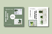 Green Lifestyle Plant Social Media, a Social Media Template by MightyDesign (Thumbnail 4 of 8)