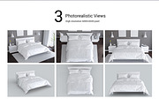 Bedroom and Bed Linen Mockup Set, an Apparel Mockup by Seven Lights (Thumbnail 10 of 10)