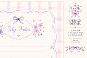 Cute Stationery Paper, a Background Graphic by by creative paper (Thumbnail 3 of 14)