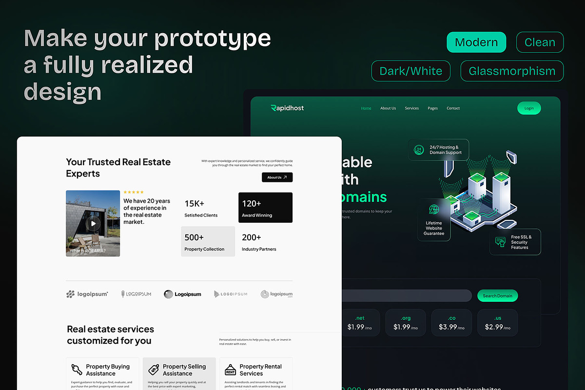 RTM Wireframe Kit, a Wireframe Template by Rometheme Std (Photo 6 of 7)