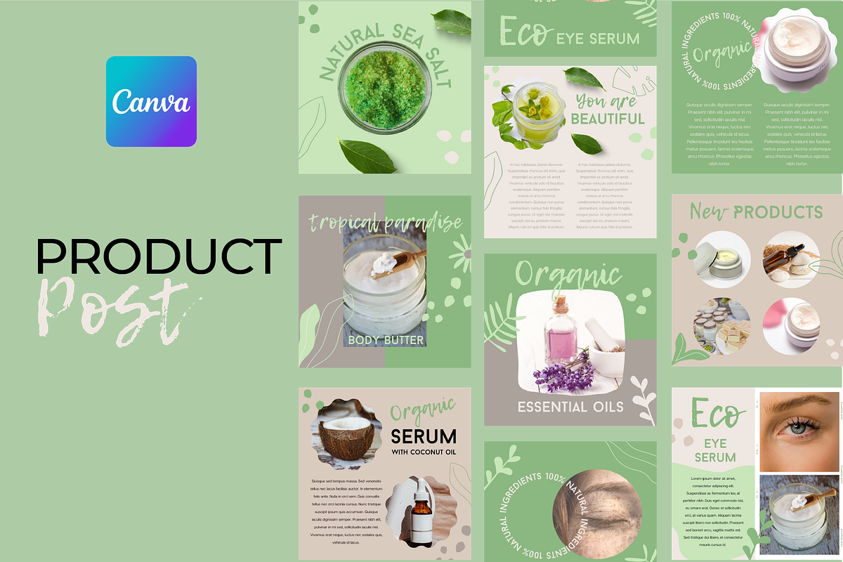 Canva instagram templates, a Social Media Template by Chakraborty Design (Photo 7 of 15)