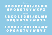 Bubble Gummy | Playful Display Font, a Sans Serif Font by Mahesans Co (Thumbnail 7 of 10)