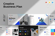 Business Plan Presentation Template, a Design Template by Dream-Lab (Thumbnail 1 of 4)