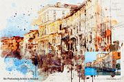 Watercolor Photoshop Mock-ups, an Action Add-On by SlideSalad (Thumbnail 7 of 36)