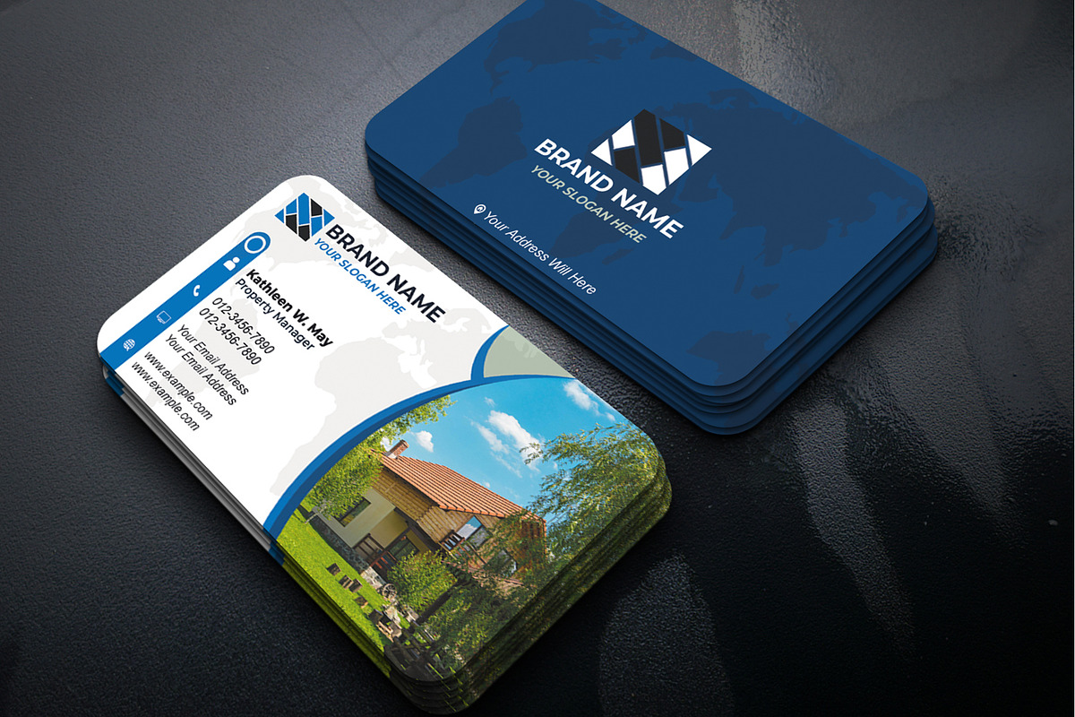 Editable Double Sided Card preview 3