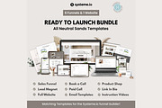 Systeme.io Neutral Systeme Bundle, a Landing Page Template by Hayley's Digital Hub (Thumbnail 1 of 10)