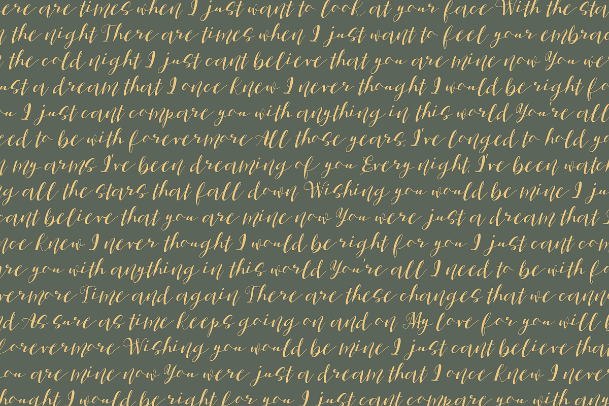 Wedding Script, a Script Font by FontDuo (Photo 2 of 6)