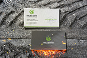 letter s business card, a Business Card Template by Indigo Graphic Shop (Thumbnail 3 of 4)