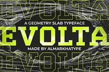Evolta – Sport Slab Serif