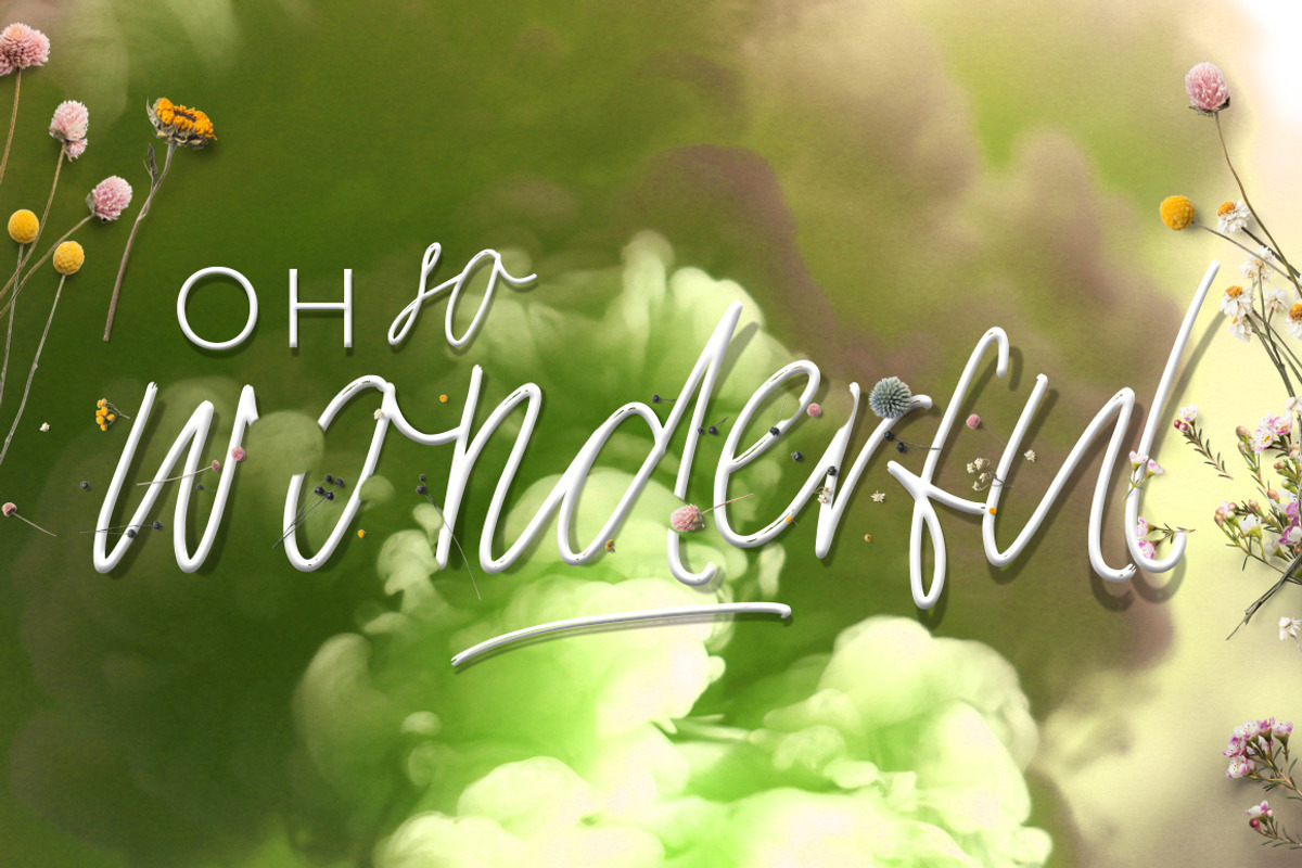 Joy Flight Script Font preview 4