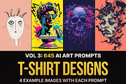 3192 Prompts For T-Shirt Designs, an Illustration by Sevenstyles (Thumbnail 3 of 7)