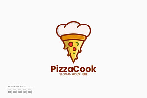 Pizza Cook Logo, a Branding & Logo Template by Zeer Graphic