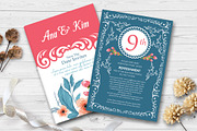 Elegant Wedding Invitation Card, an Invitation Template by Business Flyers (Thumbnail 1 of 2)