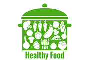 Vegetables icons, a Graphic by Microvector (Thumbnail 1 of 3)