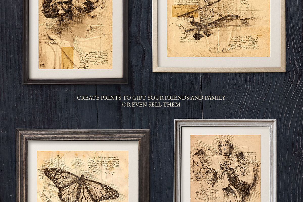 Da Vinci Sketch PS Action, an Action Add-On by IndWorks Design (Photo 8 of 10)