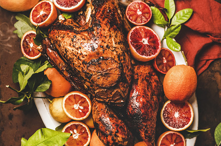 Christmas festive table setting with stock photo containing christmas and, a Food & Drink Photo by Foxys
