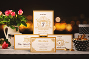GOLDEN WEDDING INVITATION SUITES, an Invitation Template by Totem Invitation House (Thumbnail 2 of 5)