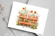 Kawaii Construction Clipart, an Illustration by Canvas Craft (Thumbnail 5 of 8)