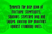 Tall Goth, a Blackletter Font by Loudoun Design Co. (Thumbnail 6 of 7)