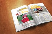 12 page A4 InDesign Fashion Magazine, a Magazine Template by Minimalist Studio (Thumbnail 5 of 6)