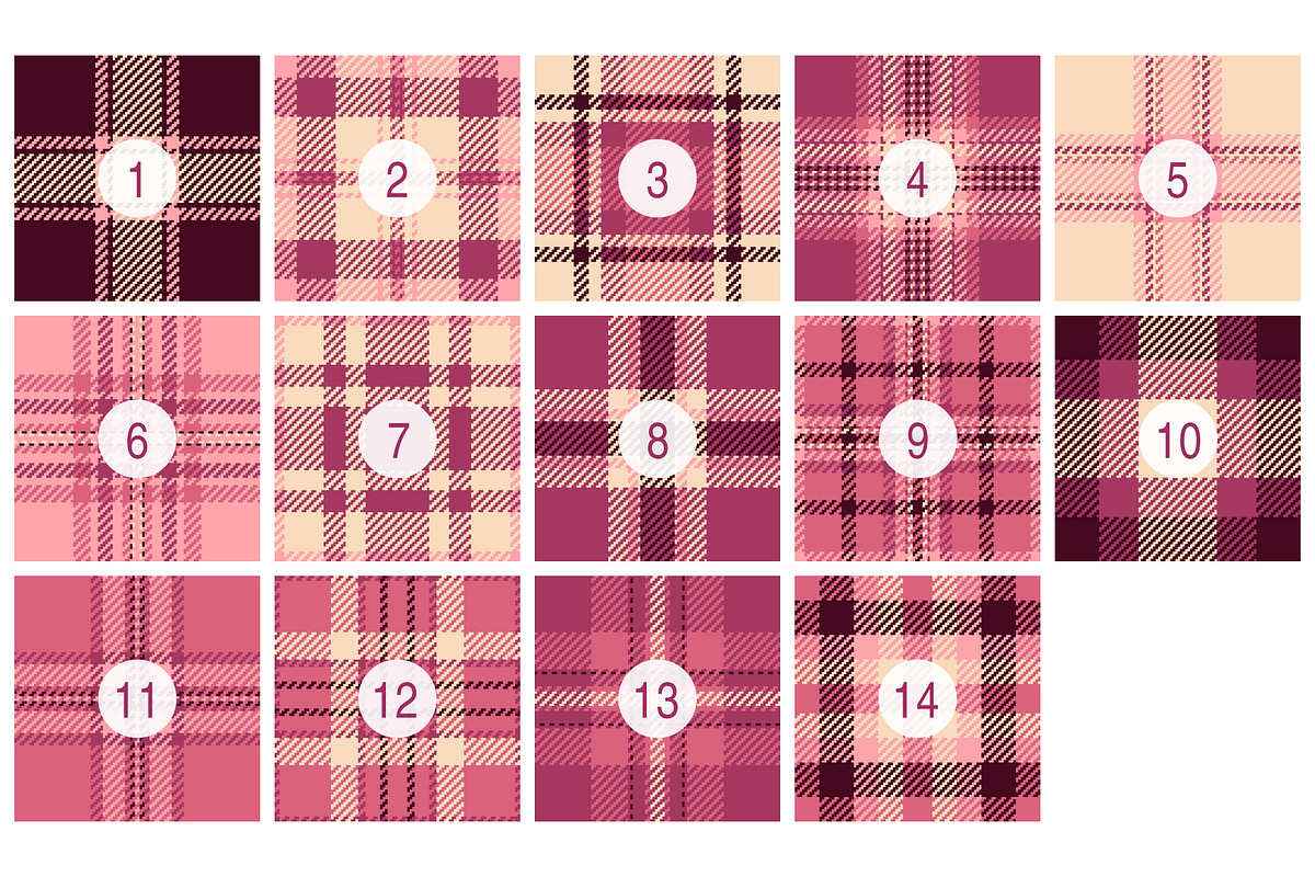#59 Valentine's Day Patterns, a Pattern Graphic by Plaid4You (Photo 2 of 6)