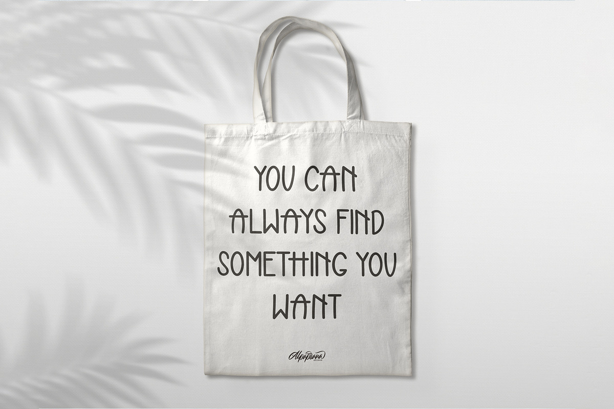 Another - Handwritten Font, a Handwritten Font by Alpaprana (Photo 5 of 6)