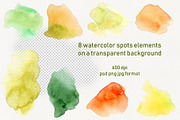 Gingko leaves floral patterns, a Pattern Graphic by Dina Guiter (Thumbnail 3 of 14)