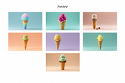 Realistic Ice Cream Cone Images Pack, a Photo by Beshr Abdulhadi (Thumbnail 4 of 4)
