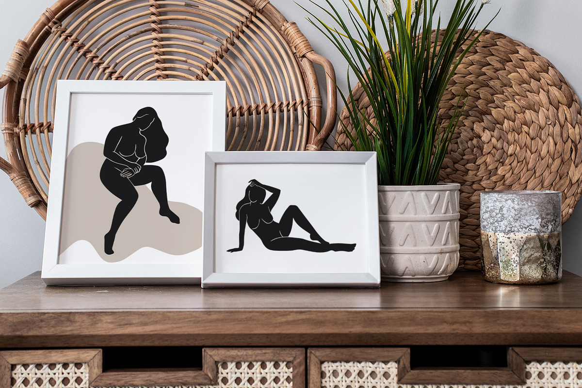 Woman Abstract Silhouette Collection, a Person Illustration by mejorana (Photo 11 of 11)