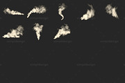 28 Dust Cloud Photoshop Brushes, a Brush Add-On by SimplDesign (Thumbnail 3 of 3)