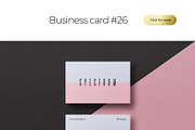 Business Card Bundle Template Mockup, a Business Card Template by PrintPixel (Thumbnail 3 of 28)