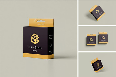 Hanging Box Mockup