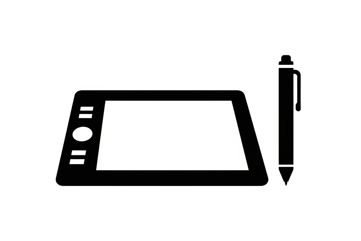 50 Graphic Drawing Tablet Vector Bun, an Illustration by Amazin_art (Photo 4 of 51)