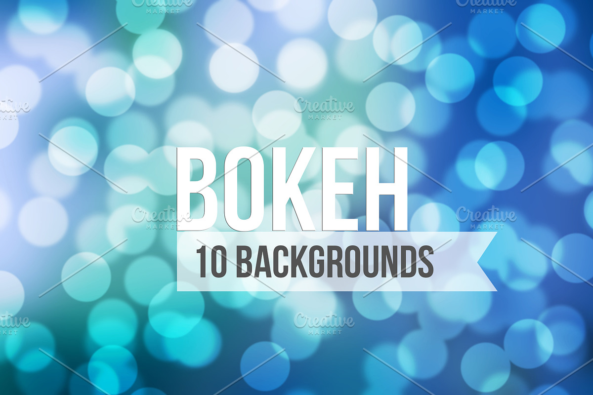 10 Bokeh Backgrounds