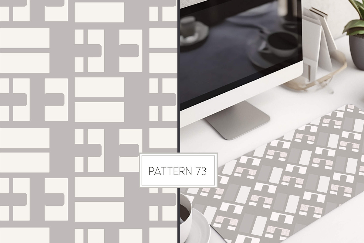80 Geometric Seamless Pattern Tiles, a Pattern Graphic by Posh Papers & Patterns (Photo 5 of 8)
