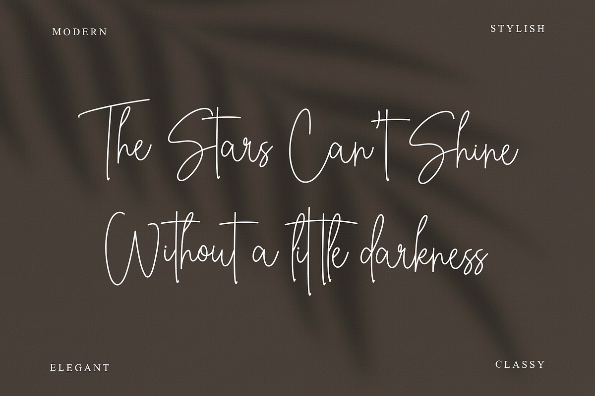 Simple Brittany, a Handwritten Font by InermediaSTUDIO (Photo 2 of 7)