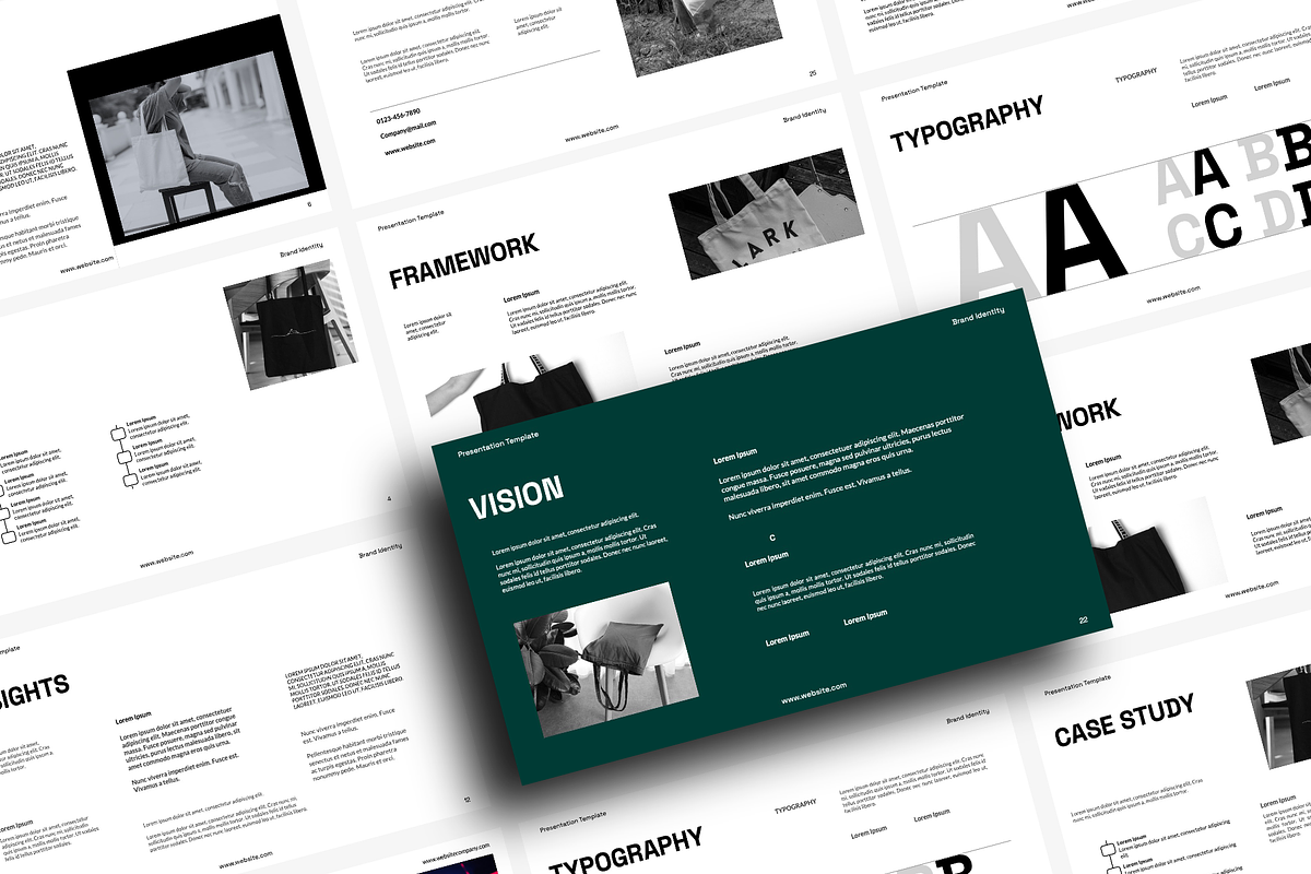 Boston Brand Identity Figma Keynote, a Presentation Template by Creative Glide (Photo 3 of 6)