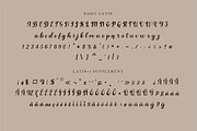 Dalegtos, a Script Font by StudioRz (Thumbnail 5 of 7)