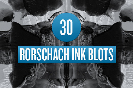 RORSCHACH INK BLOT PHOTOSHOP BRUSHES
