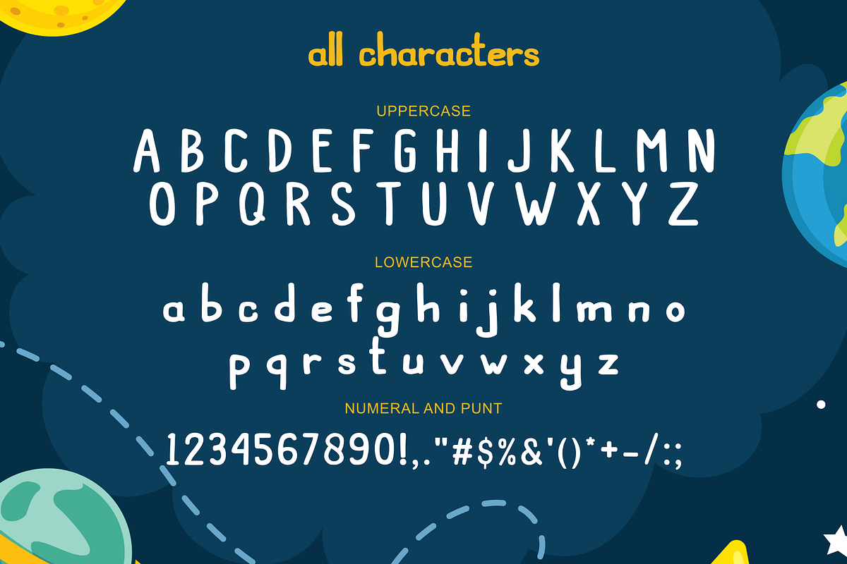 Kids Bondes- Fun Display, a Font by Pandanwangi (Photo 4 of 8)