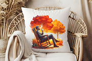 Morning and Fall Clipart, an Illustration by RobertsArt (Thumbnail 6 of 6)